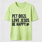 Pet Dogs Love Jesus Classic T-Shirt