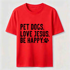 Pet Dogs Love Jesus Classic T-Shirt