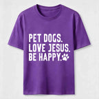 Pet Dogs Love Jesus Classic T-Shirt