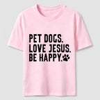 Pet Dogs Love Jesus Classic T-Shirt