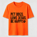 Pet Dogs Love Jesus Classic T-Shirt
