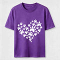 Paw Print Heart Classic T-Shirt