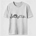Paw Heartbeat Classic T-Shirt