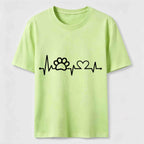 Paw Heartbeat Classic T-Shirt
