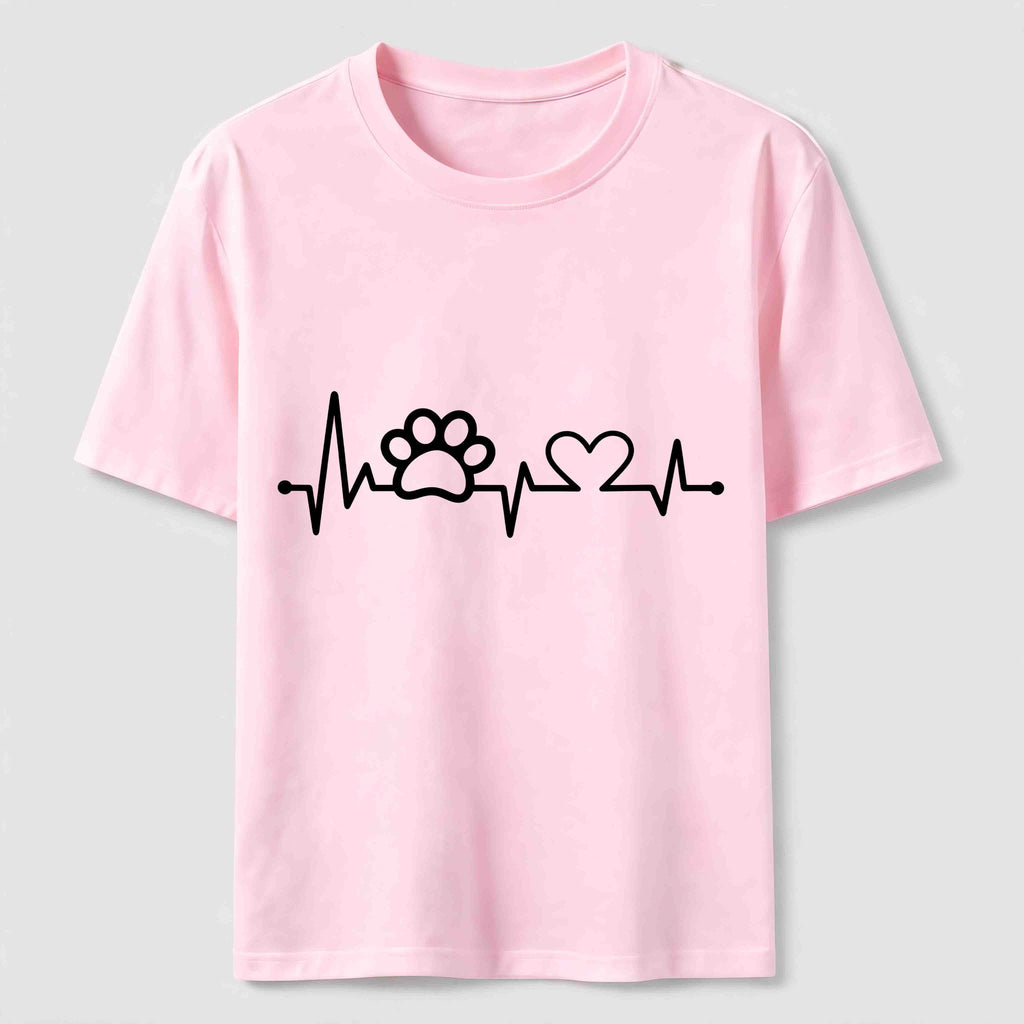Paw Heartbeat Classic T-Shirt