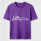 Paw Heartbeat Classic T-Shirt
