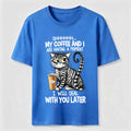 Coffee Moment Cat Classic T-Shirt