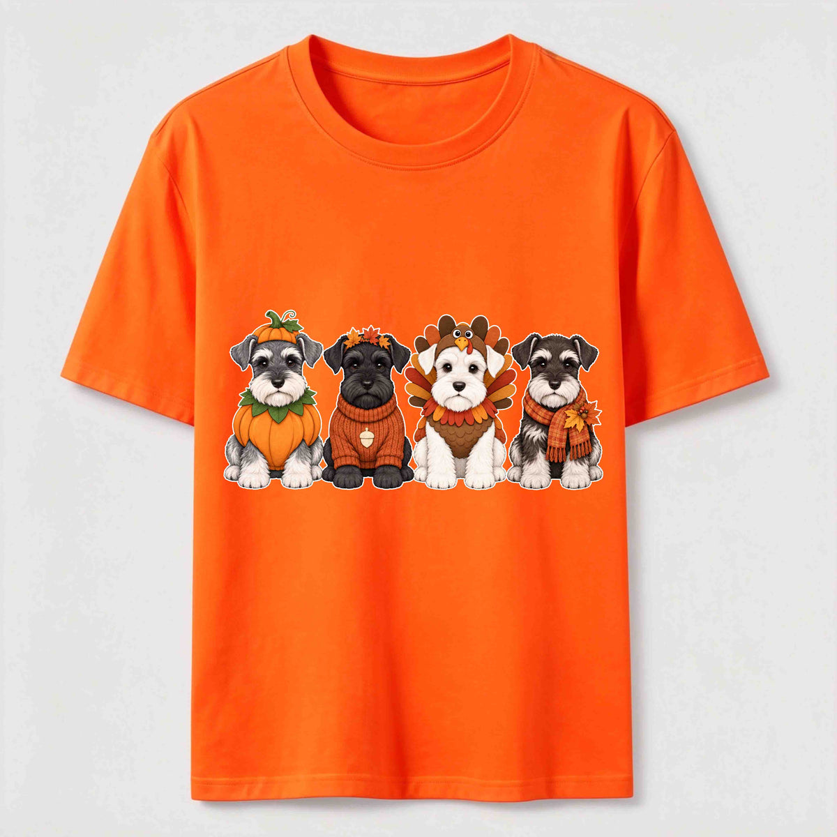 Fall Schnauzer Crew Classic T-Shirt