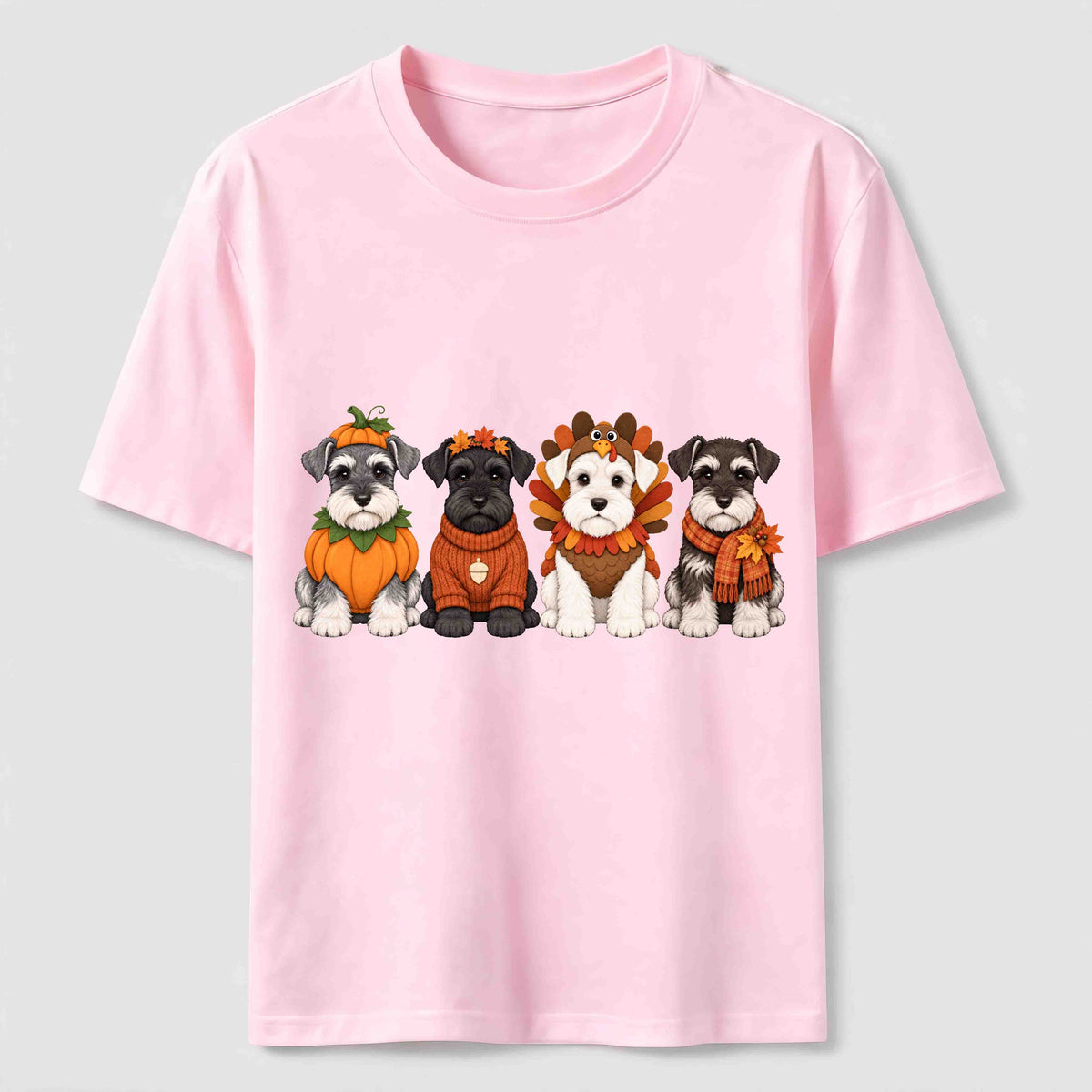 Fall Schnauzer Crew Classic T-Shirt