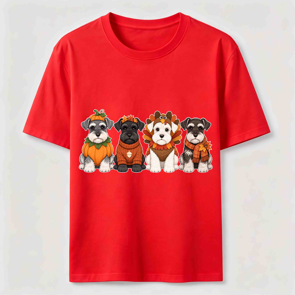 Fall Schnauzer Crew Classic T-Shirt