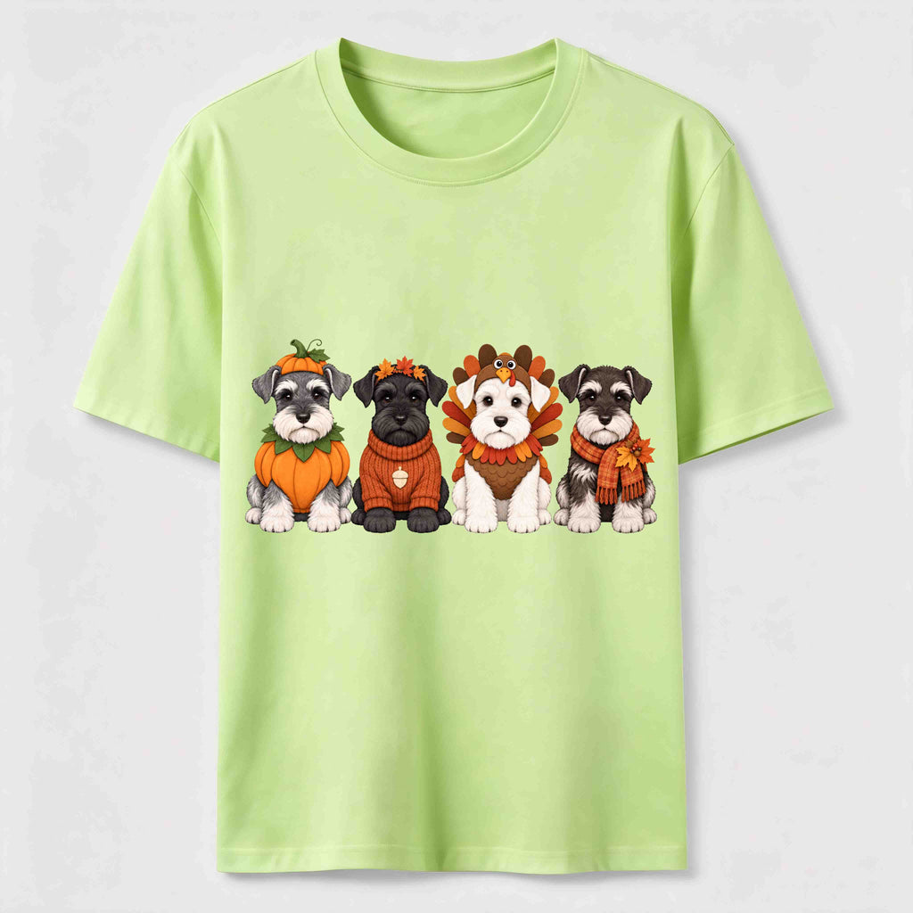 Fall Schnauzer Crew Classic T-Shirt