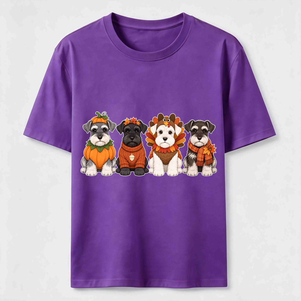 Fall Schnauzer Crew Classic T-Shirt
