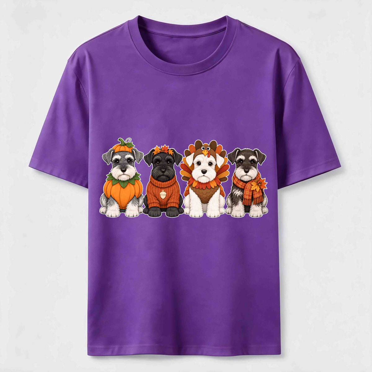 Fall Schnauzer Crew Classic T-Shirt