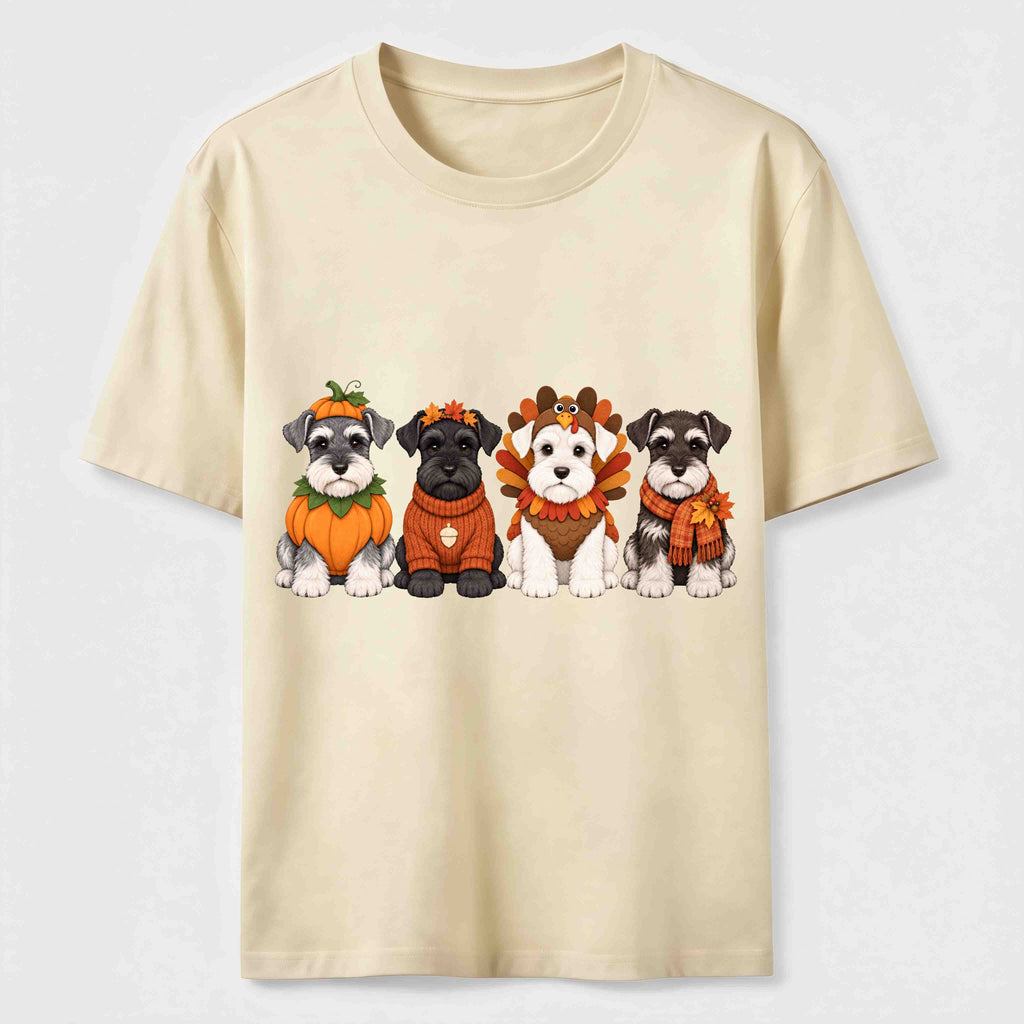 Fall Schnauzer Crew Classic T-Shirt