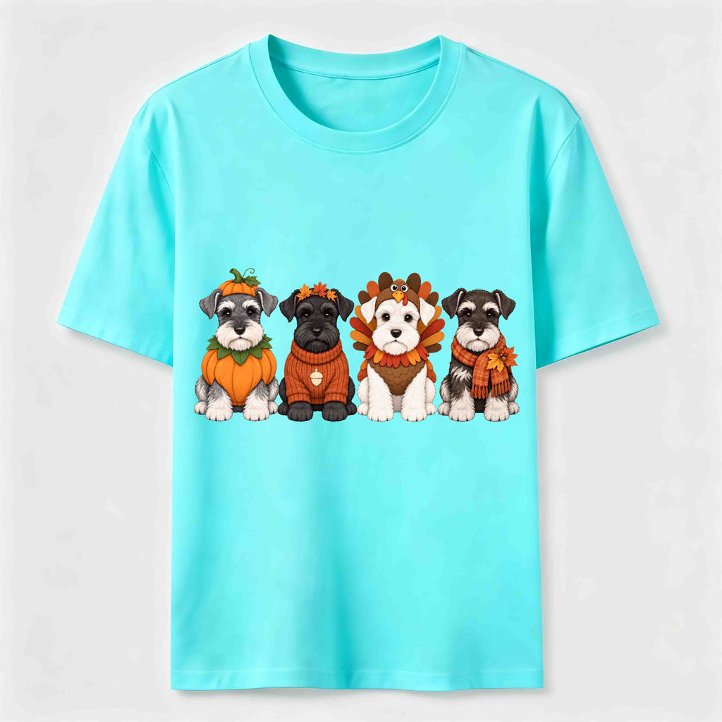 Fall Schnauzer Crew Classic T-Shirt