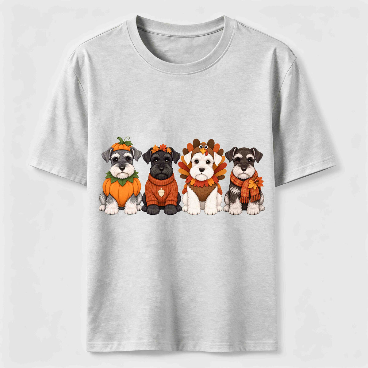 Fall Schnauzer Crew Classic T-Shirt