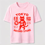 Tokyo Record Store Cat Classic T-Shirt