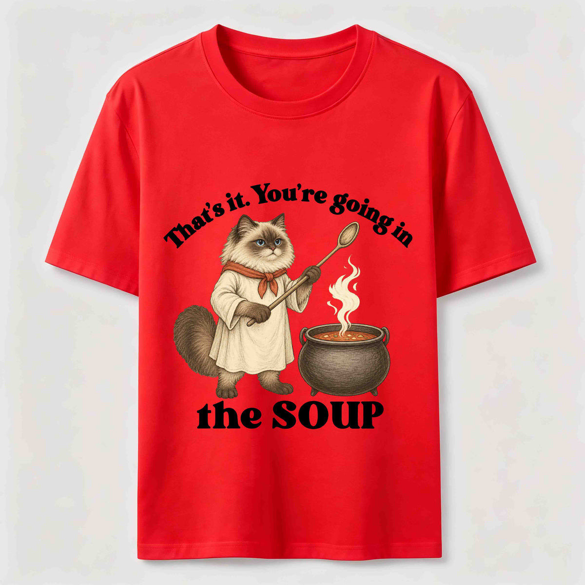 Youre Going in the Soup Cat Classic T-Shirt