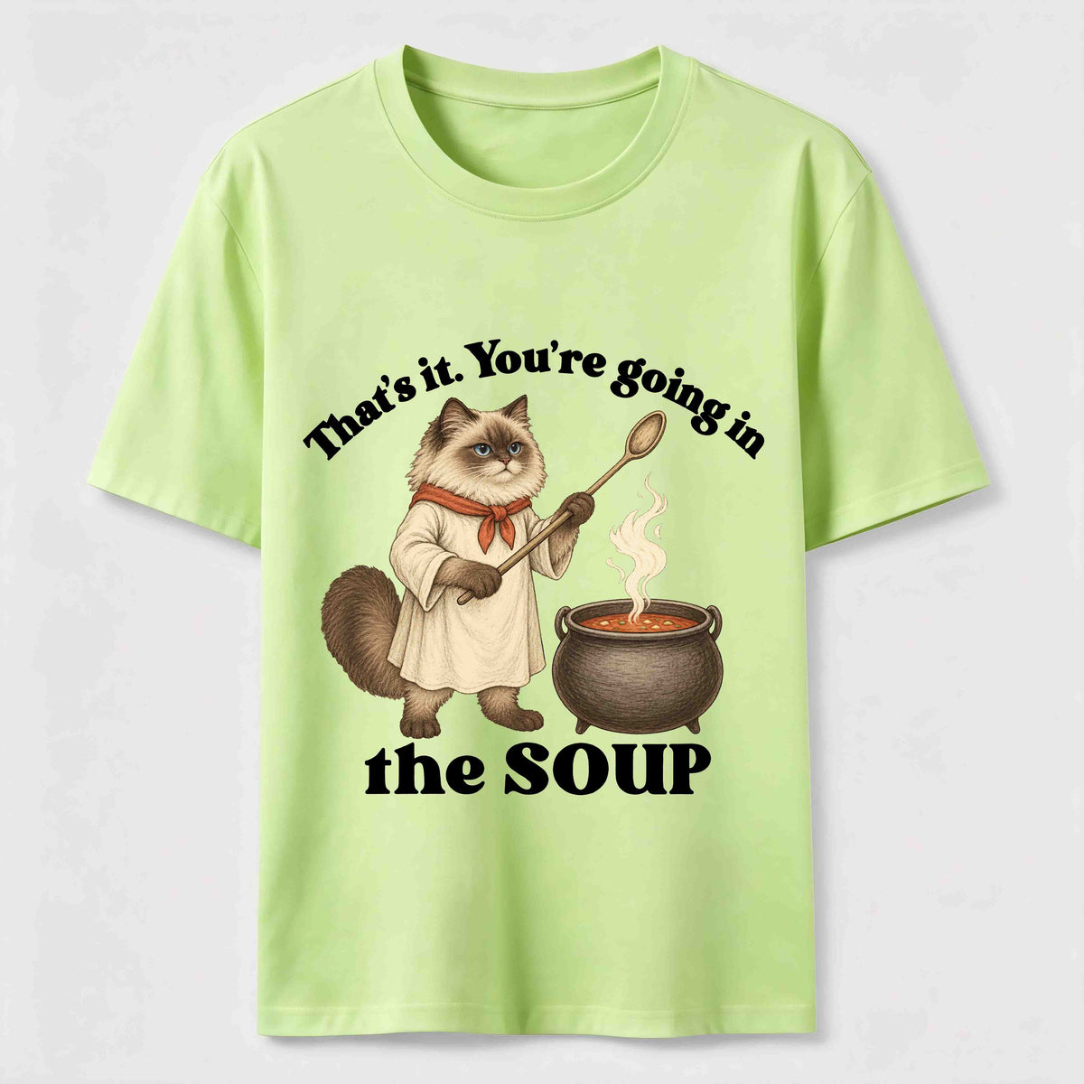 Youre Going in the Soup Cat Classic T-Shirt