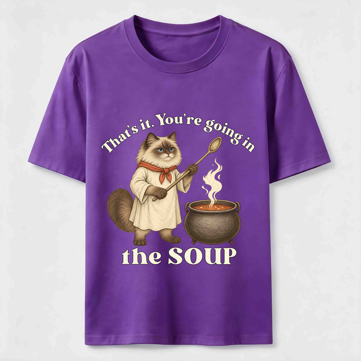 Youre Going in the Soup Cat Classic T-Shirt