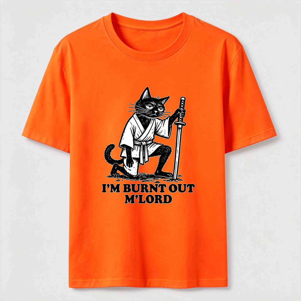 Burnt Out Black Cat Classic T-Shirt