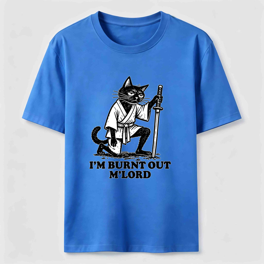 Burnt Out Black Cat Classic T-Shirt