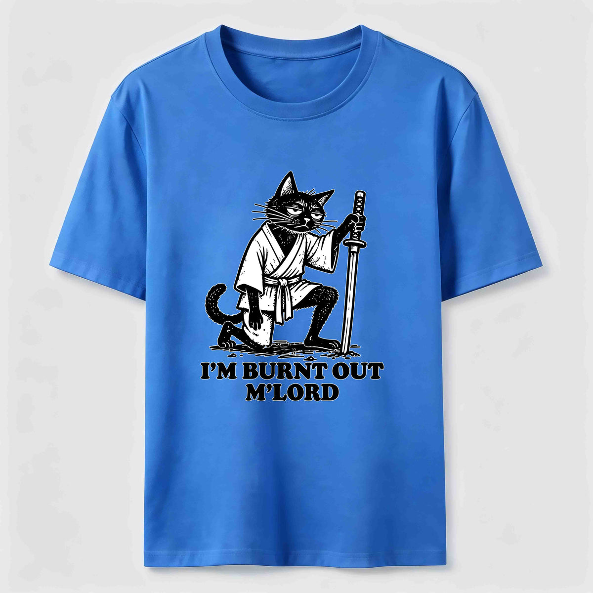 Burnt Out Black Cat Classic T-Shirt