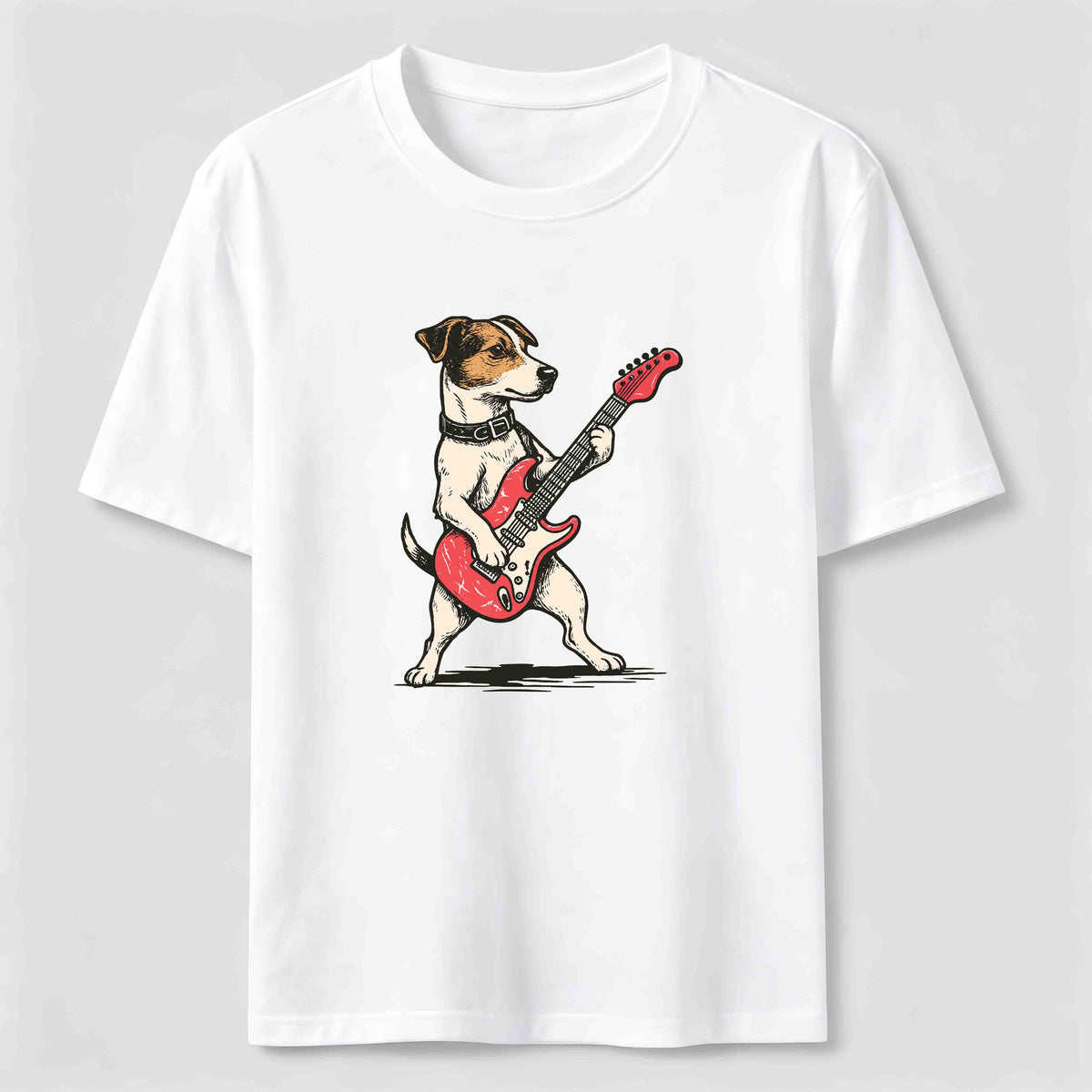 Electric Guitar Dog Classic T-Shirt