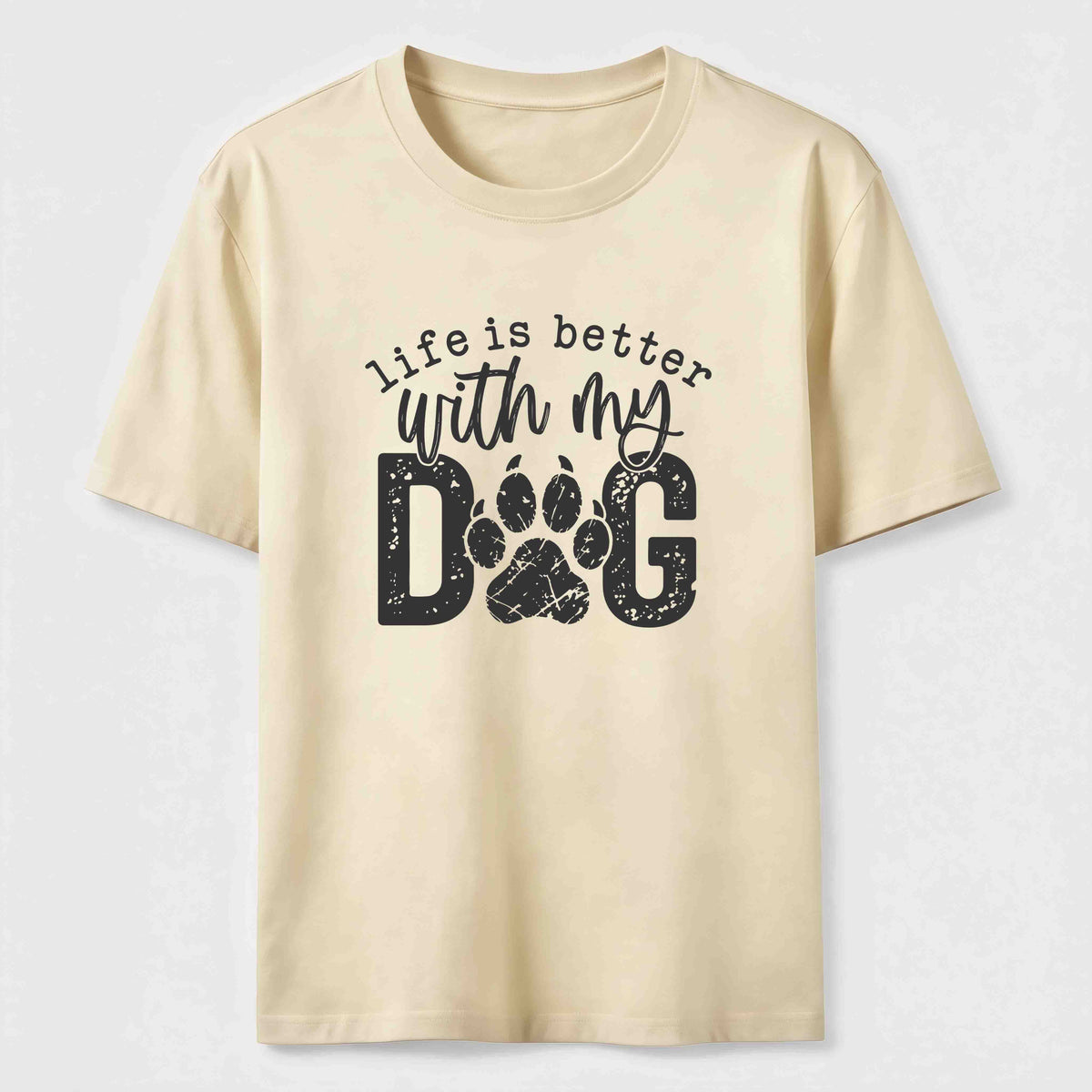 Life Is Better With My Dog Classic T-Shirt