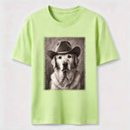 Cowboy Golden Retriever Classic T-Shirt