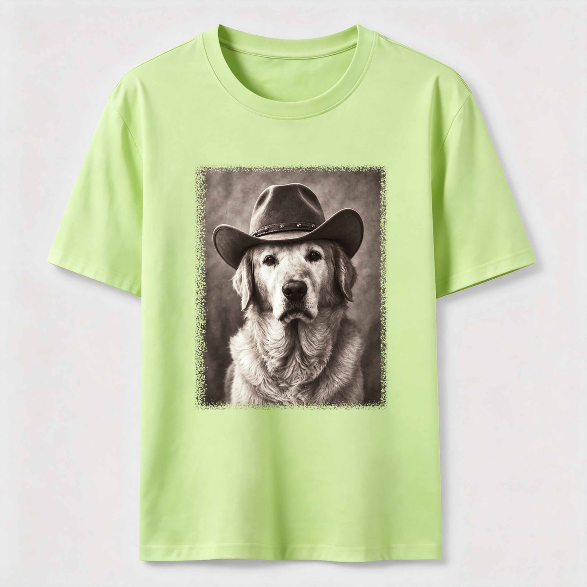 Cowboy Golden Retriever Classic T-Shirt