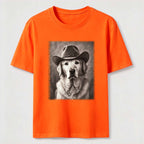 Cowboy Golden Retriever Classic T-Shirt