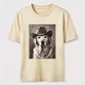 Cowboy Golden Retriever Classic T-Shirt