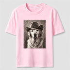 Cowboy Golden Retriever Classic T-Shirt