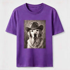 Cowboy Golden Retriever Classic T-Shirt