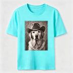 Cowboy Golden Retriever Classic T-Shirt