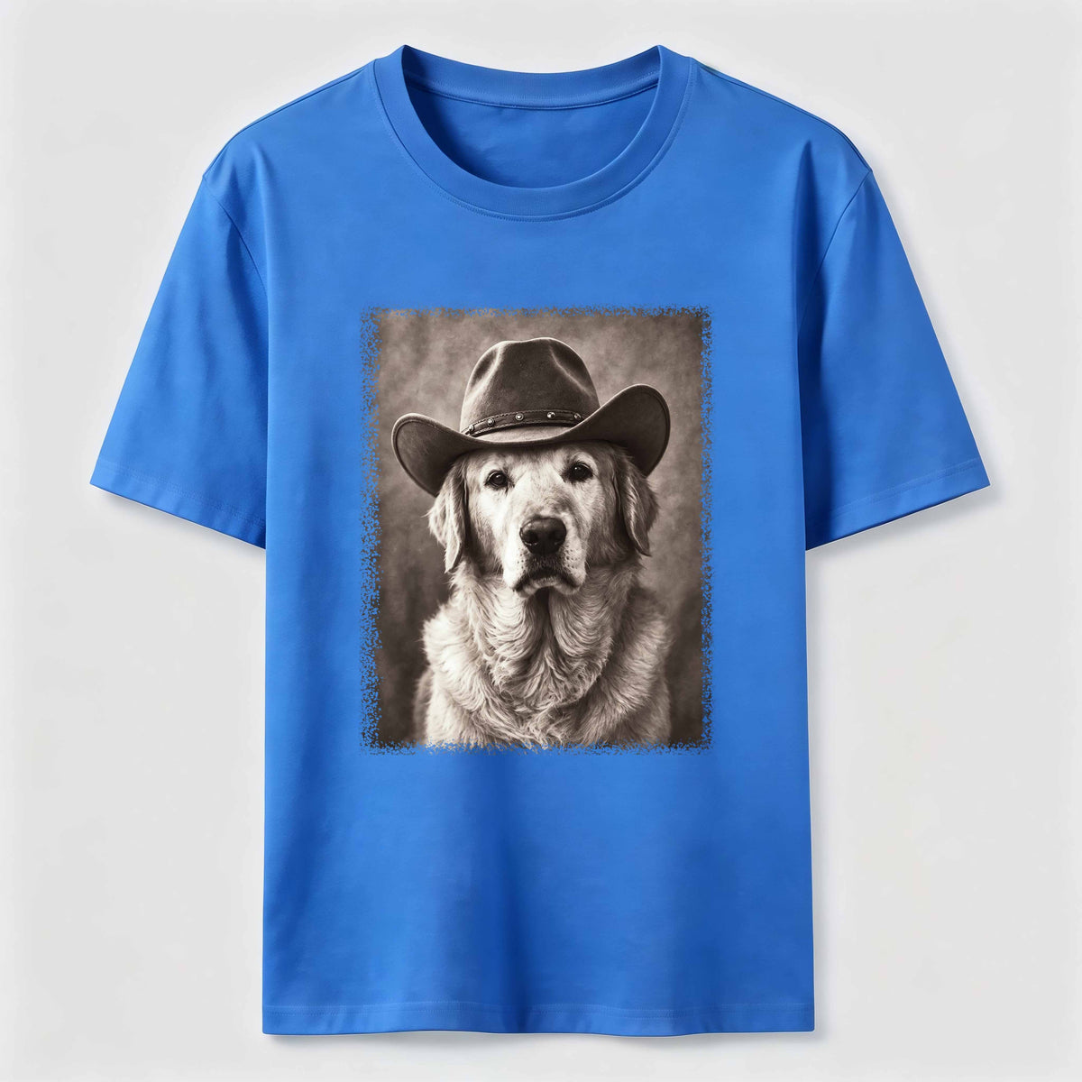 Cowboy Golden Retriever Classic T-Shirt