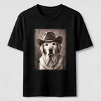 Cowboy Golden Retriever Classic T-Shirt