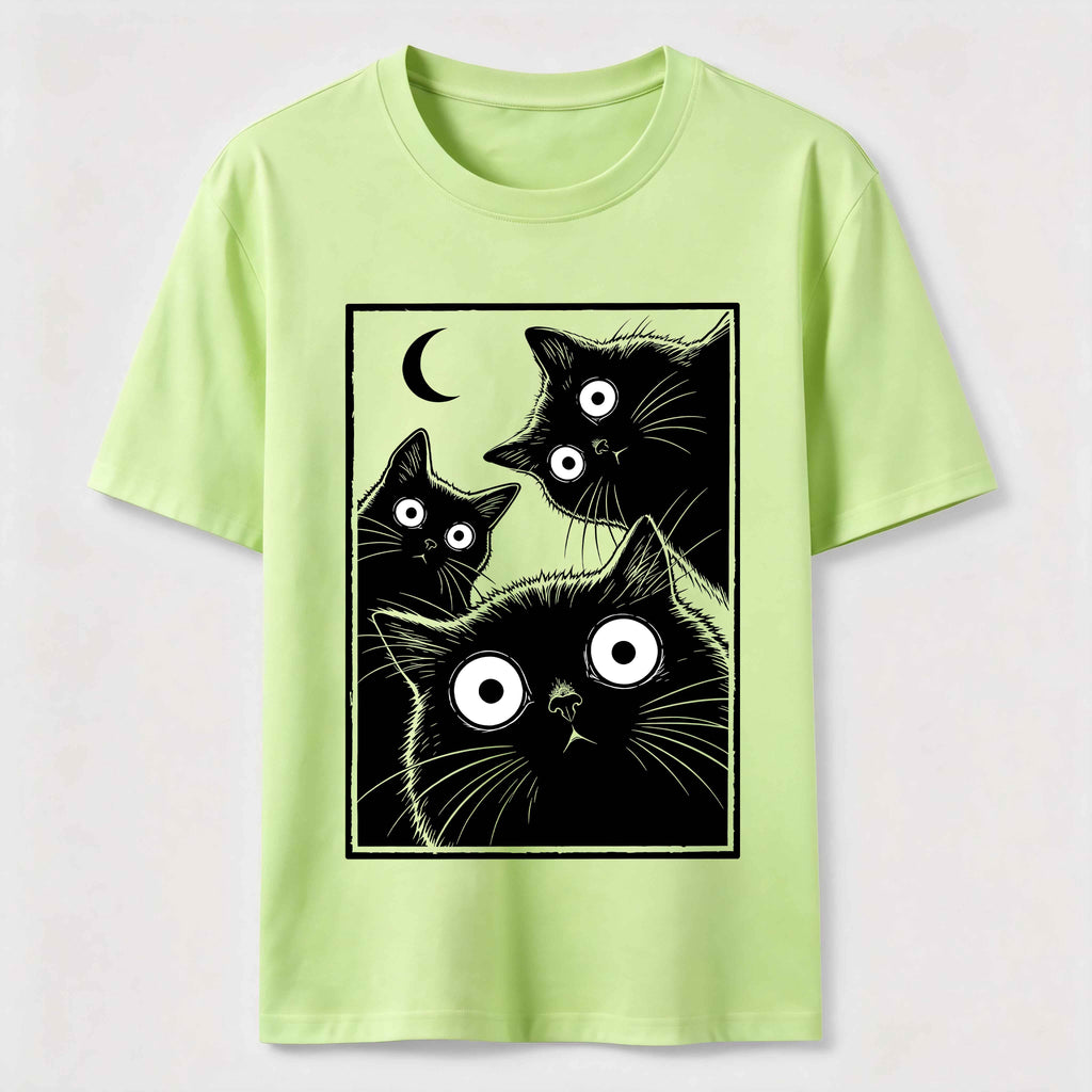 Midnight Cat Crew Classic T-Shirt