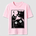 Midnight Cat Crew Classic T-Shirt