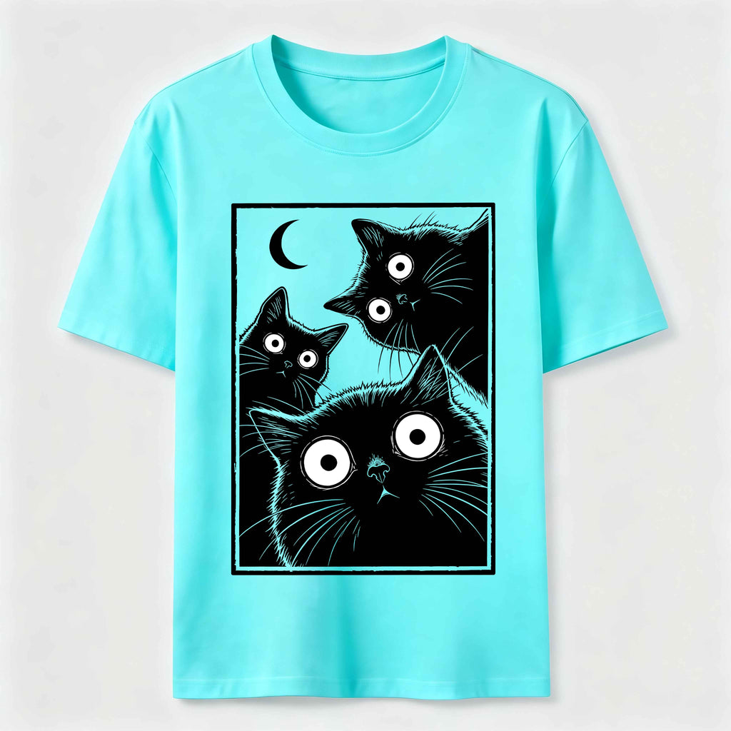 Midnight Cat Crew Classic T-Shirt