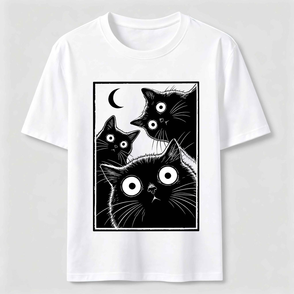 Midnight Cat Crew Classic T-Shirt