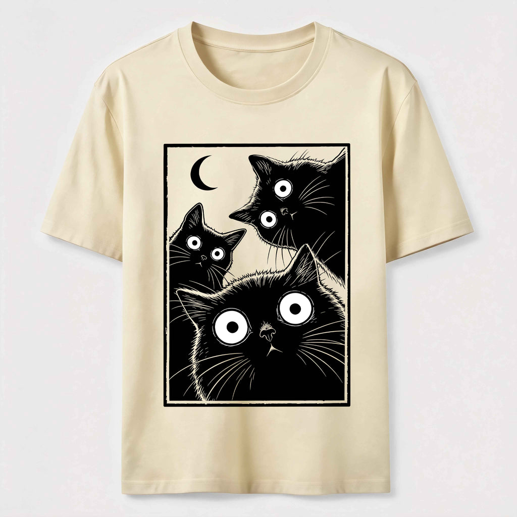 Midnight Cat Crew Classic T-Shirt