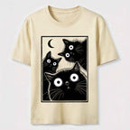 Midnight Cat Crew Classic T-Shirt