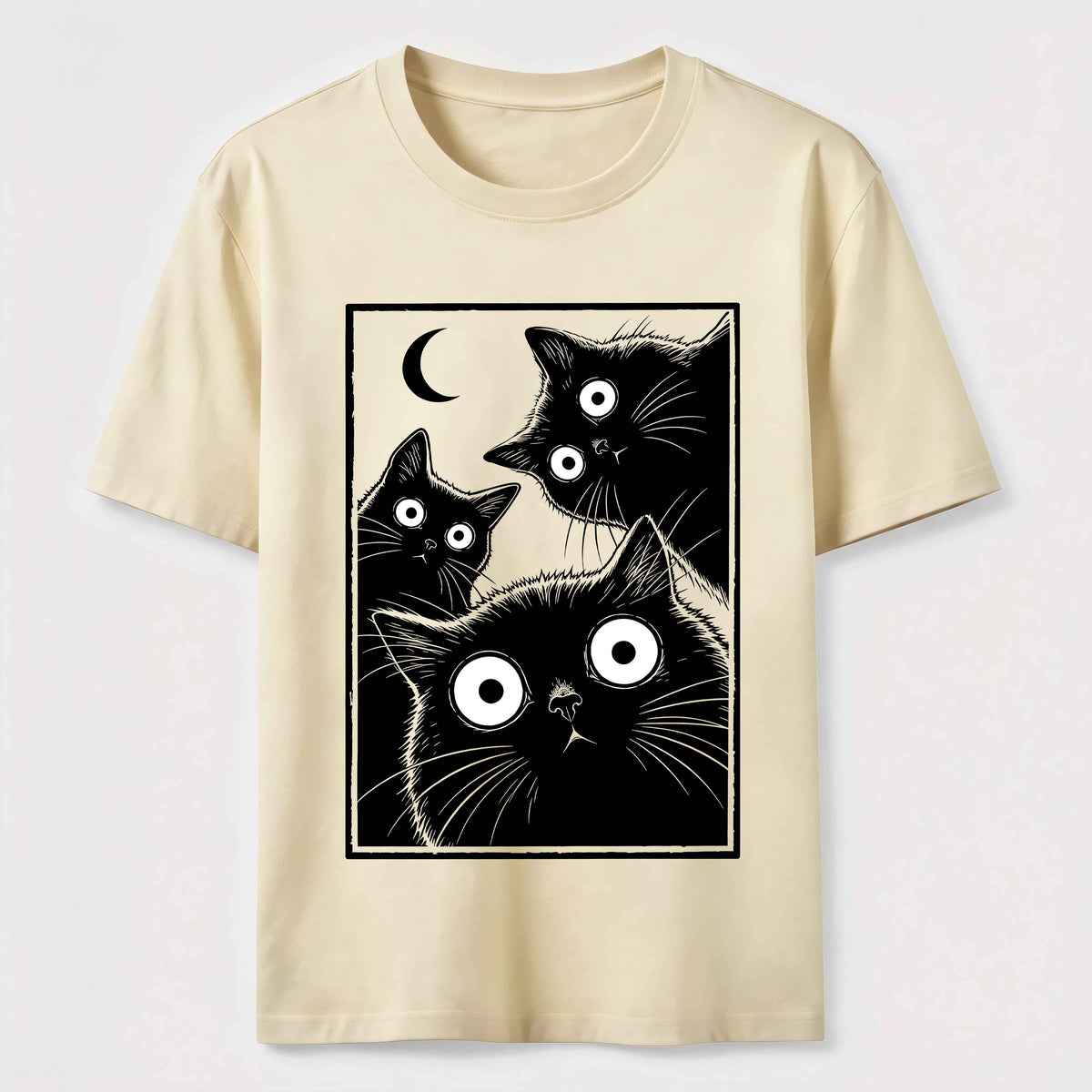 Midnight Cat Crew Classic T-Shirt