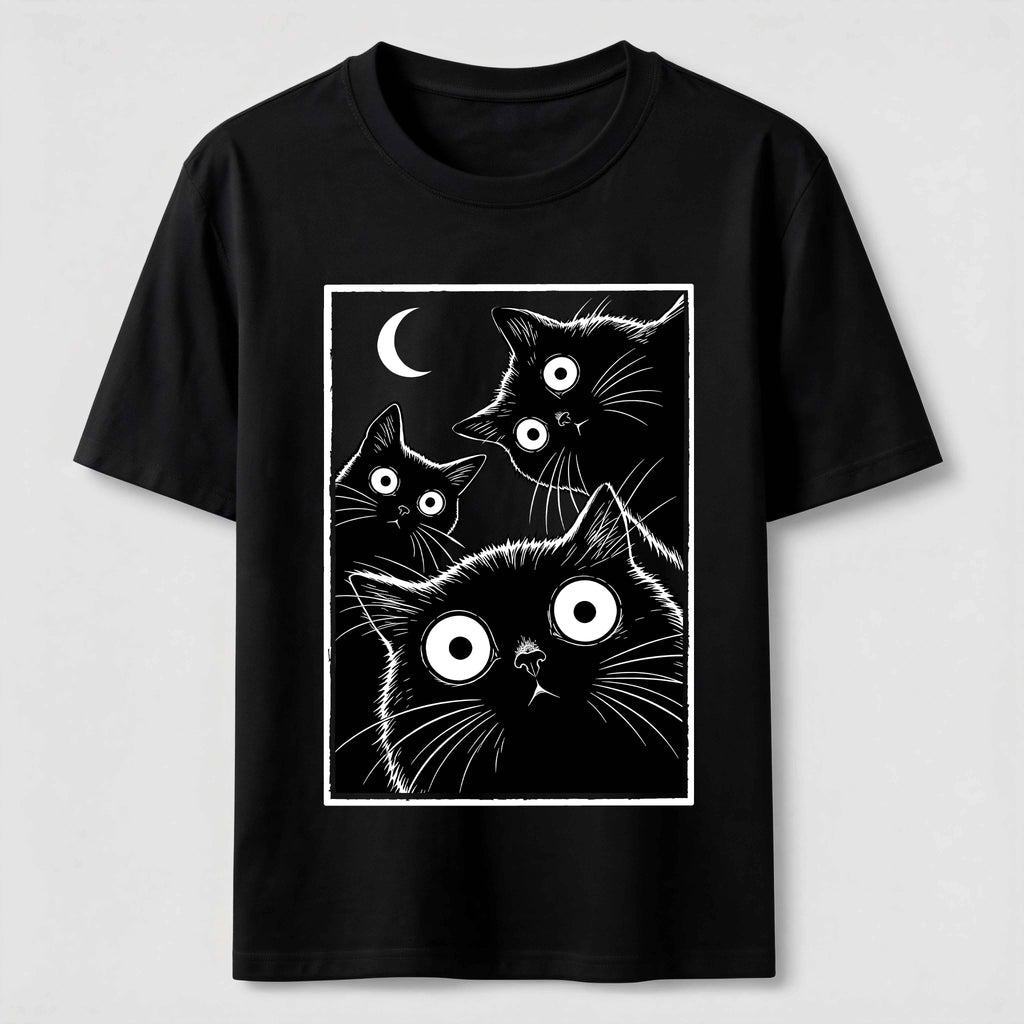 Midnight Cat Crew Classic T-Shirt