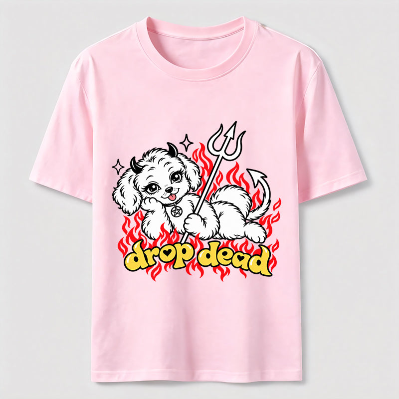 Drop Dead Devil Dog Classic T-Shirt
