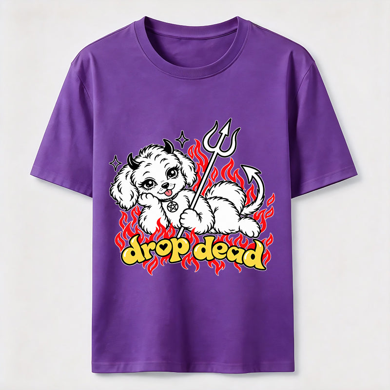 Drop Dead Devil Dog Classic T-Shirt