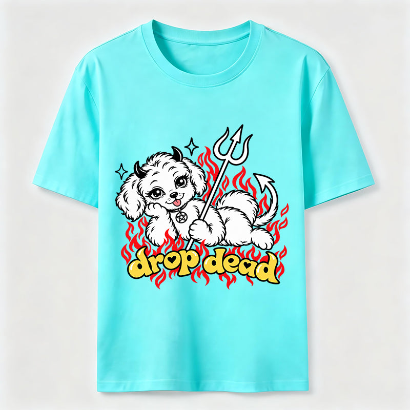 Drop Dead Devil Dog Classic T-Shirt