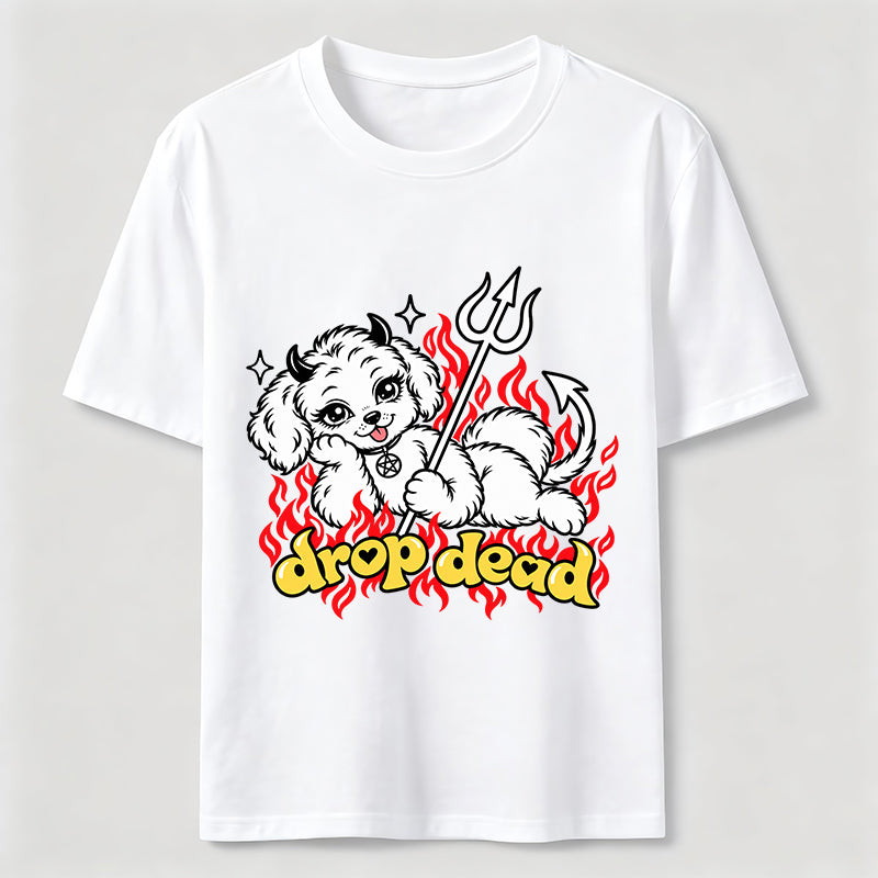 Drop Dead Devil Dog Classic T-Shirt